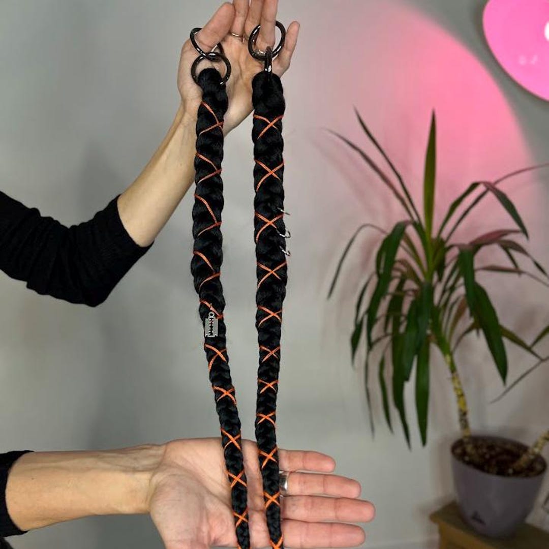 Removable Kanekalon Braided Hair Extensions on Rings, Easy Ring-in Hair ...