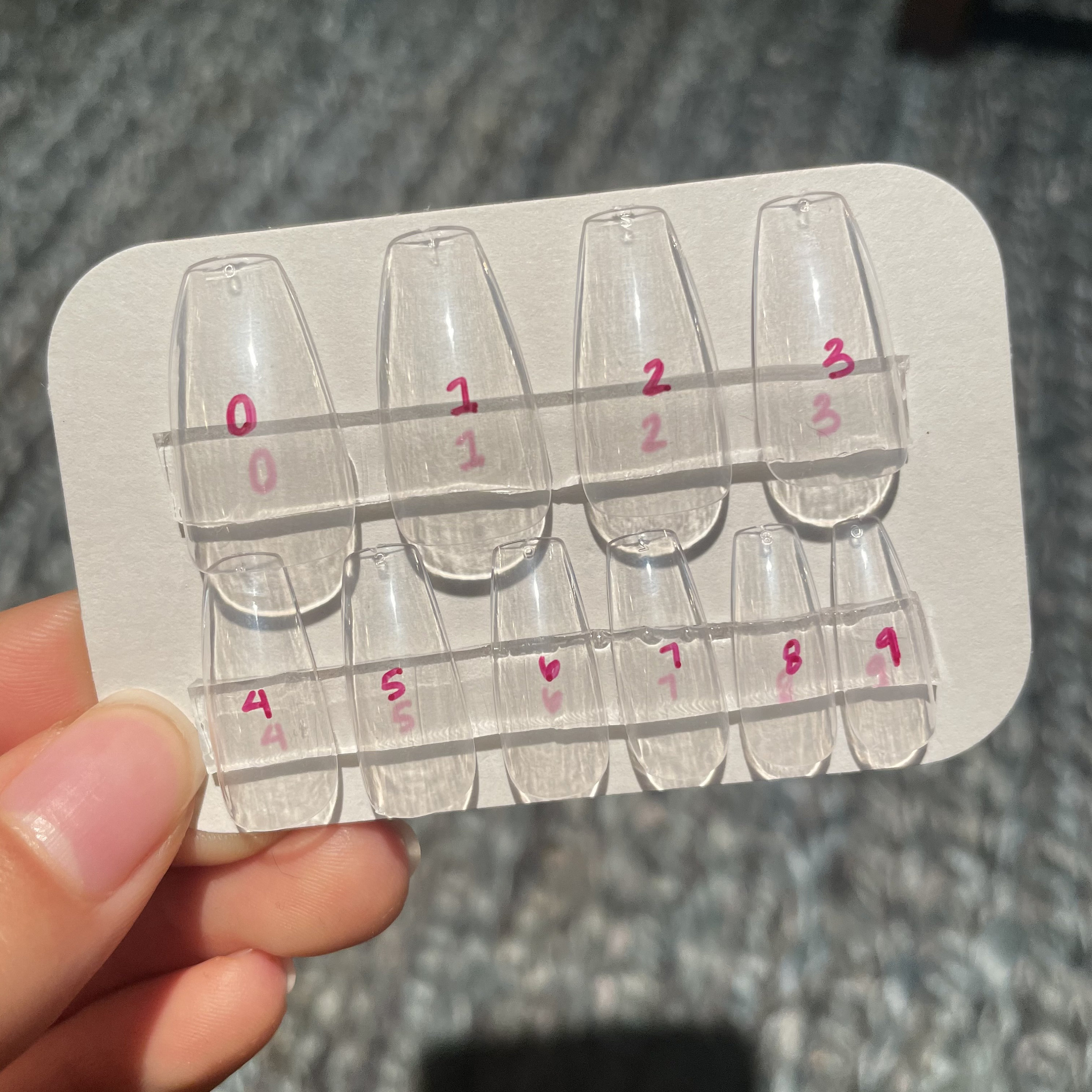 Press On Nail Sizing Kit Etsy