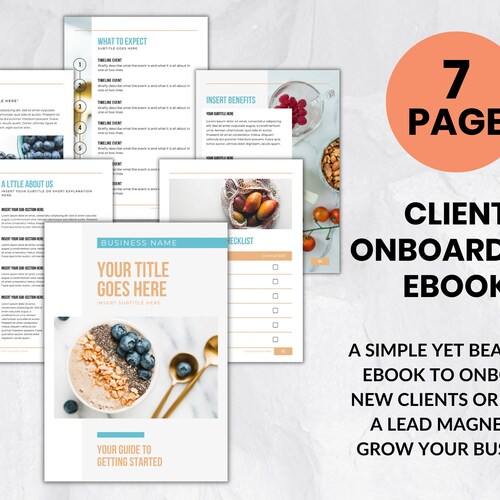 coding templates: free code snippets for html, css,... Client Welcome Packet Template Canva Template Coaching - Etsy