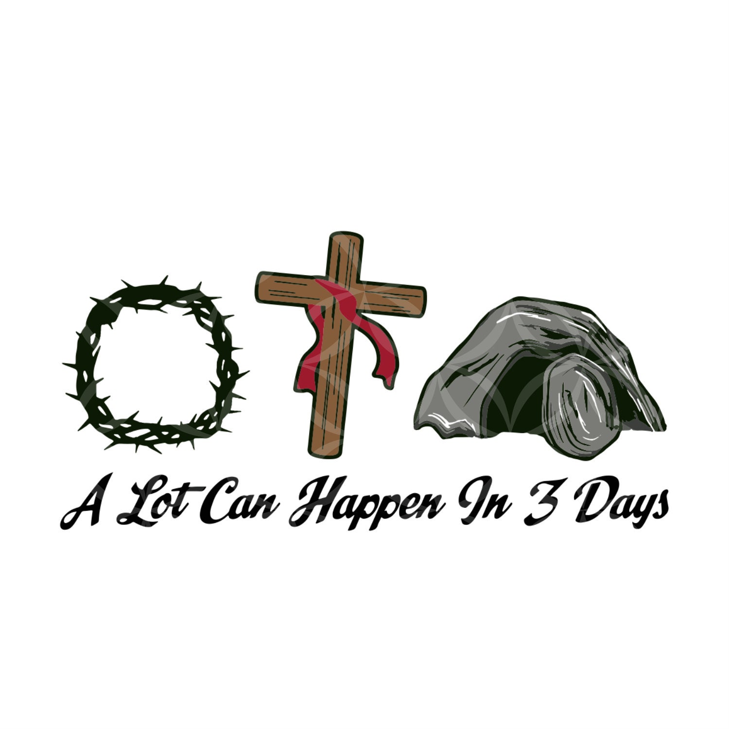 A lot can happen in 3 days christian happy easter 2021 easter  etsy A lot can happen in 3 days christian happy easter 2021 easter  etsy