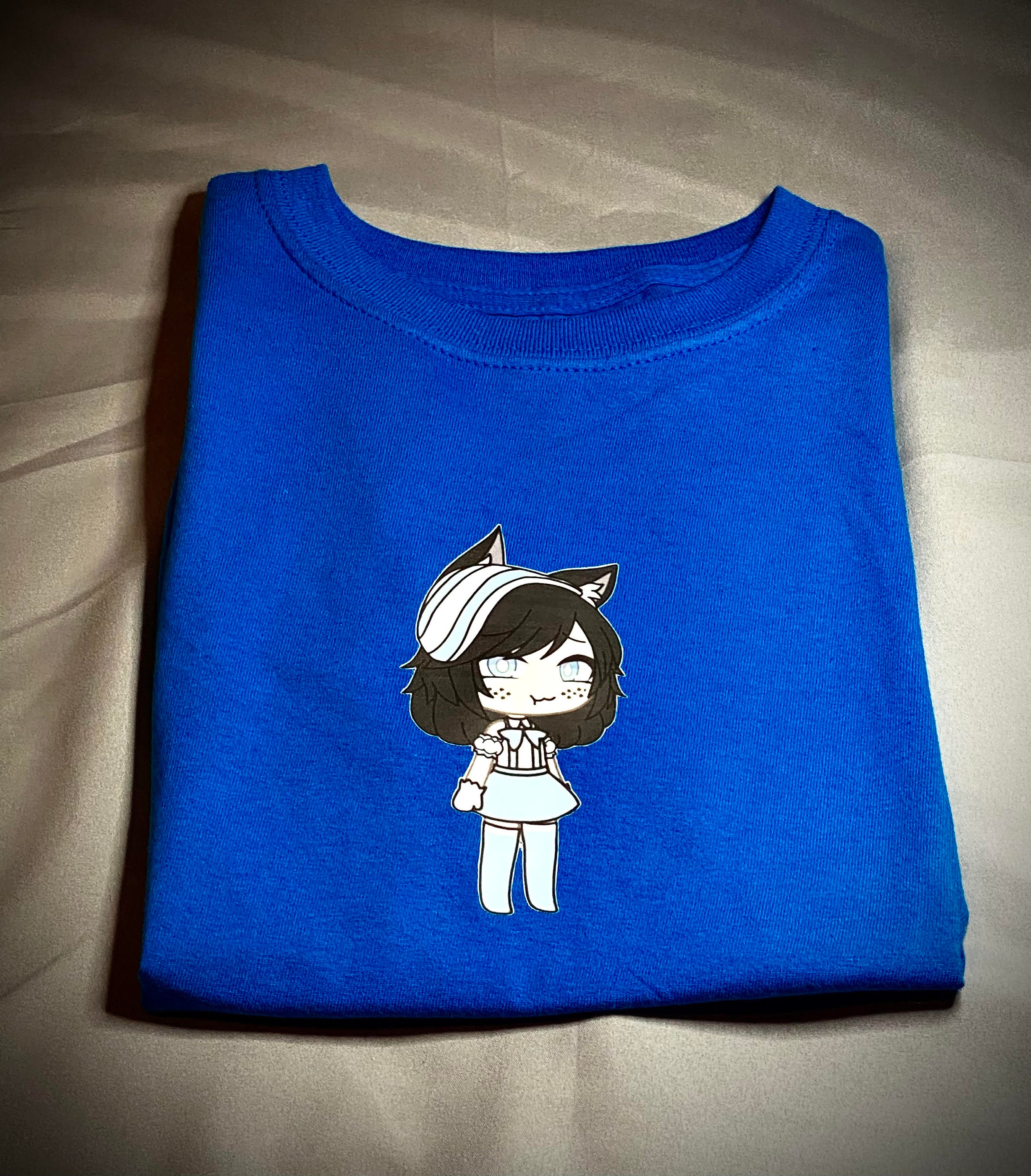 Gacha Life Girl T-shirt, série Gacha Club, moda coreana fofa