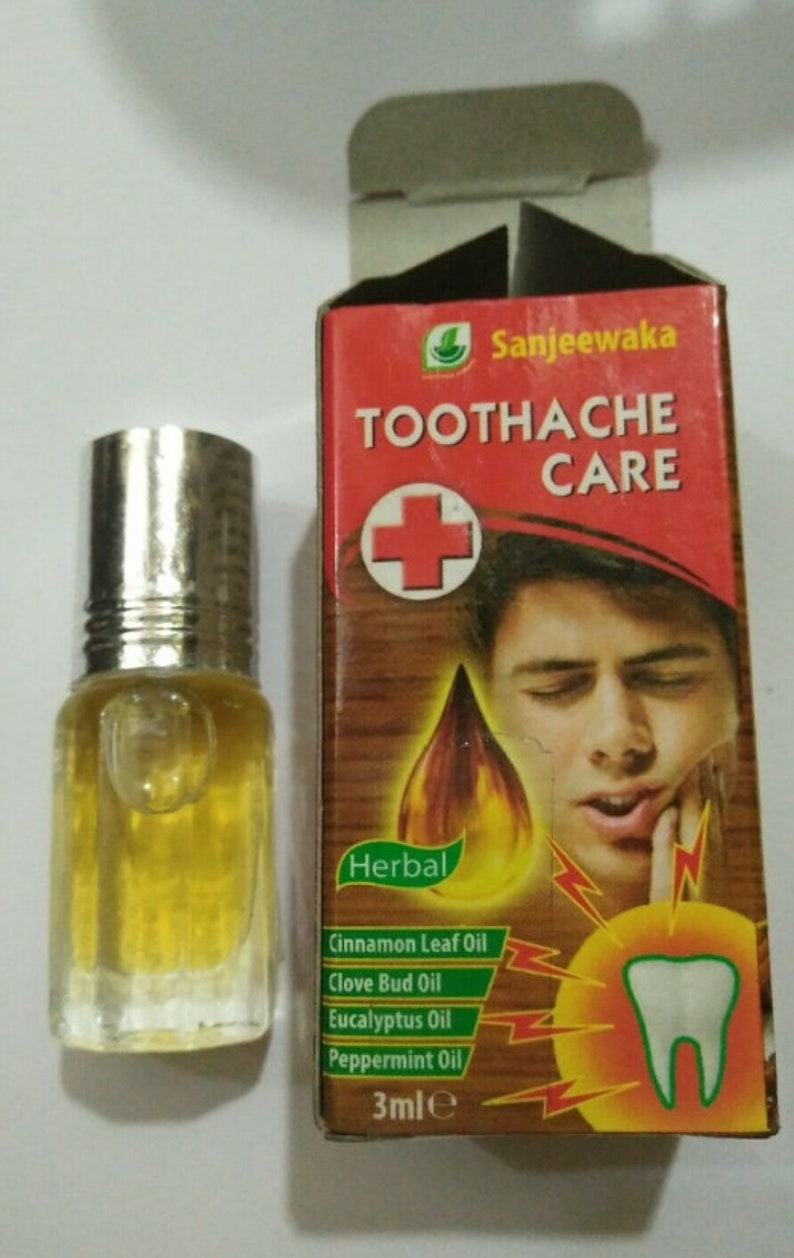 Toothache Oral Care Pain Relief Herbal Cinnamon Clove Peppermint