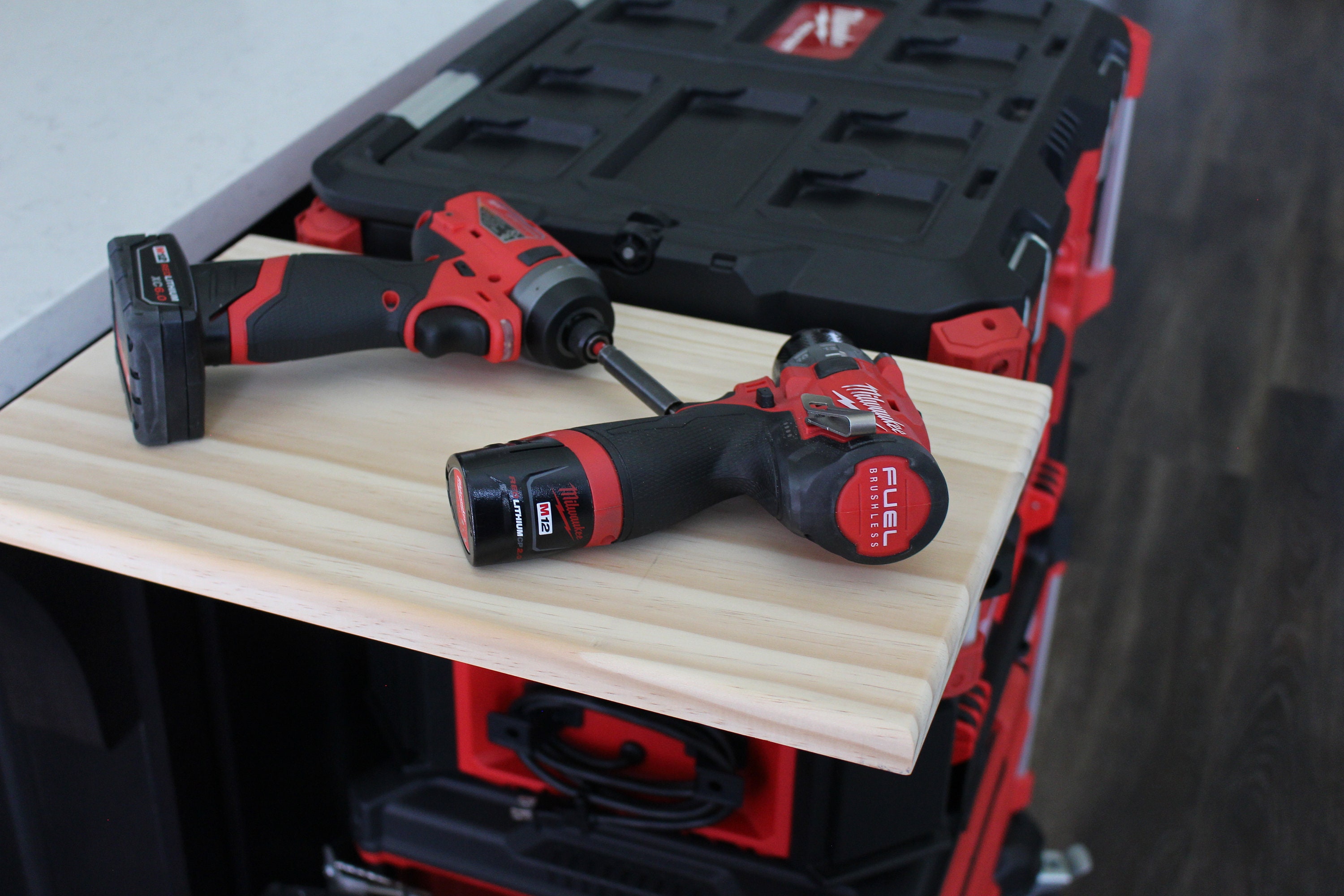 Milwaukee tool box sale power tool organizer