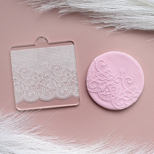 Lace wedding debosser