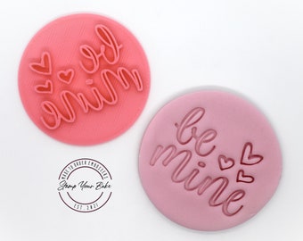 Be mine embosser stamp (cookie cutter)