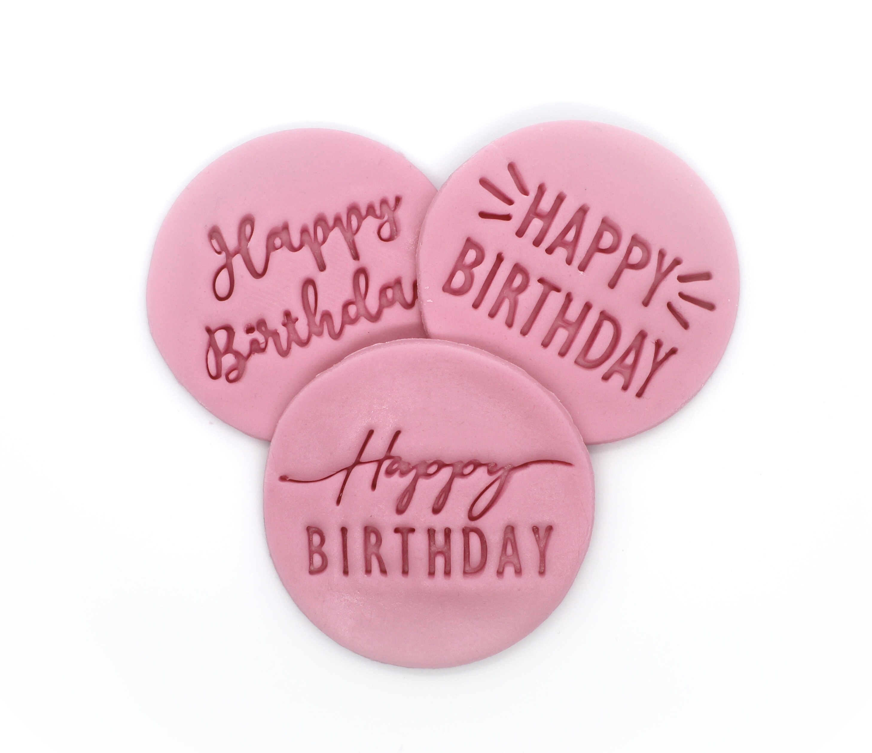 Happy Birthday Embosser Stamp cookie Cutter Etsy UK