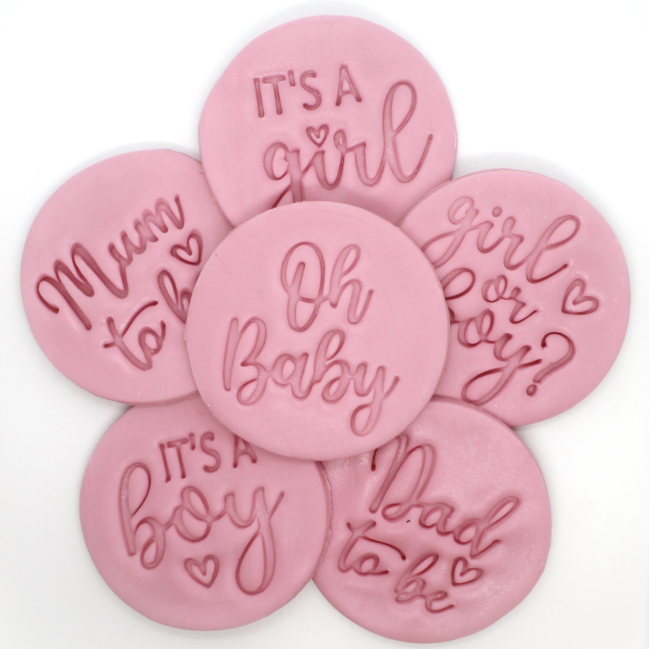 Oh Baby Embosser Stamp optional Cutter cookie Cutter Etsy UK