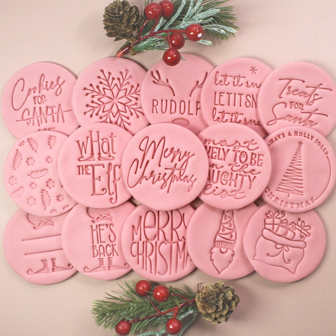 Christmas Complete Embosser Collection 15 Embossers Etsy