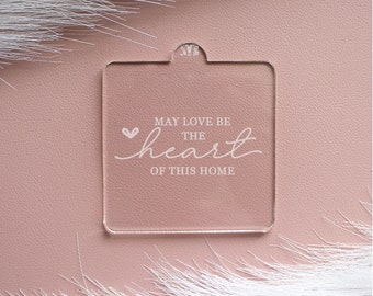May love be the heart of this home debosser (outbosser/ embosser stamp)