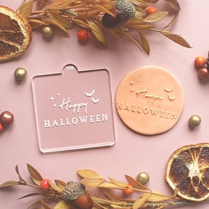 Happy Halloween debosser