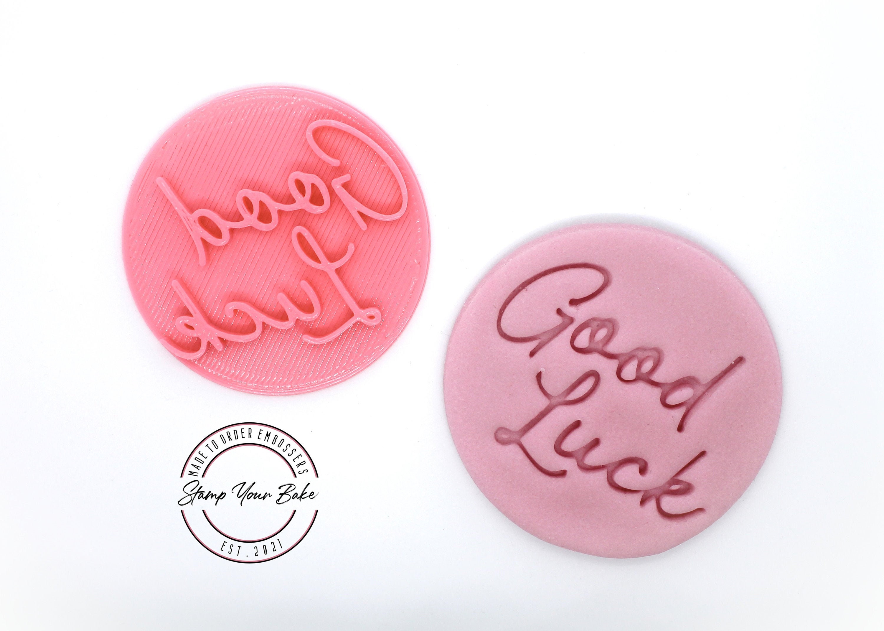 Good Luck Embosser Stamp cookie Cutter - Etsy UK