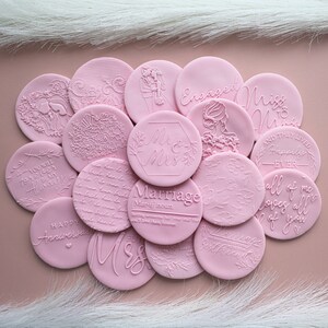 Collection d'emboutisseurs pour mariage (18 embosseseurs)