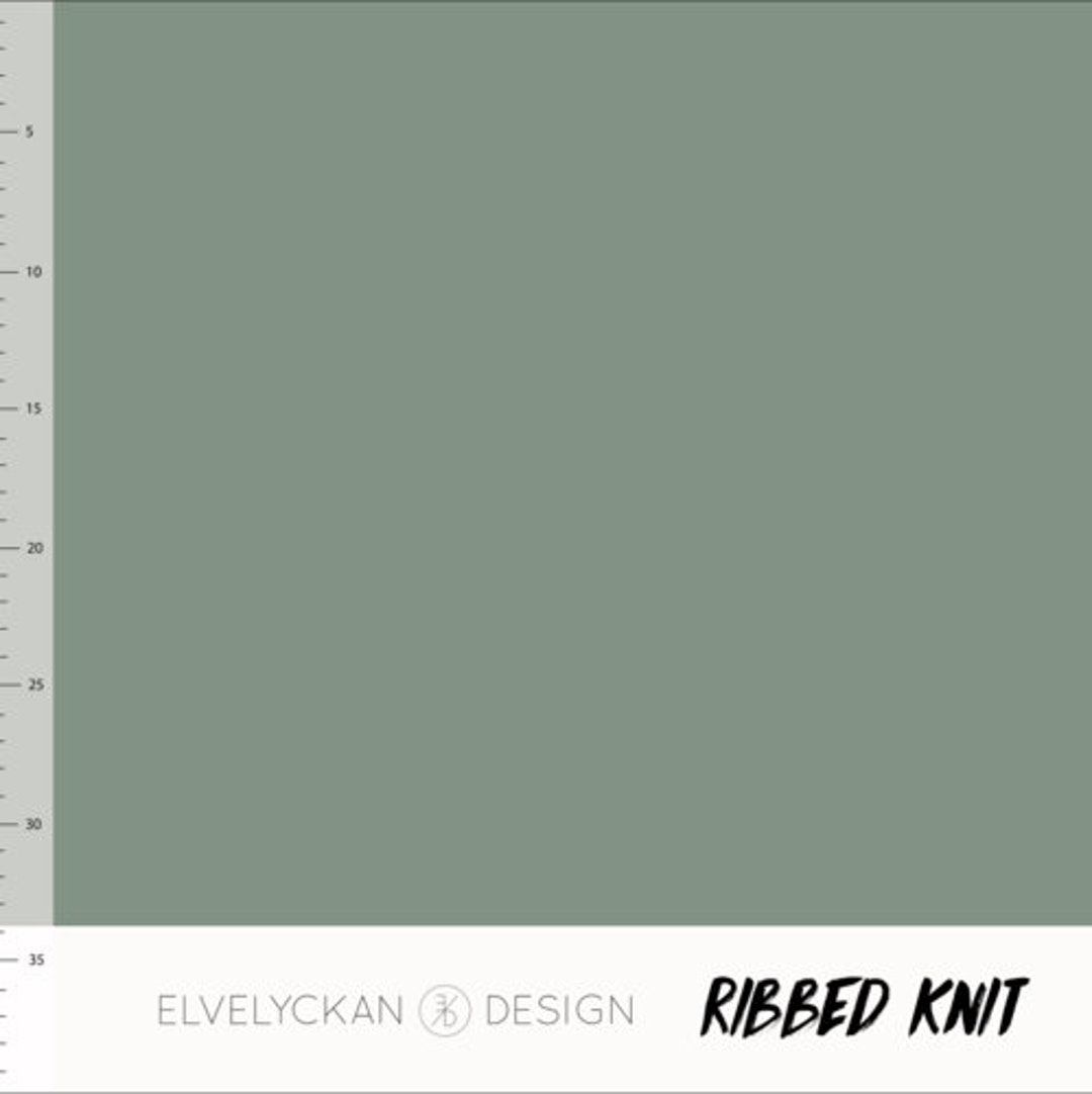 Organic Ribbing Pattern Organic Green Ribbed Knit, Elvelyckan Designs, Ribbing for Cuffs ...