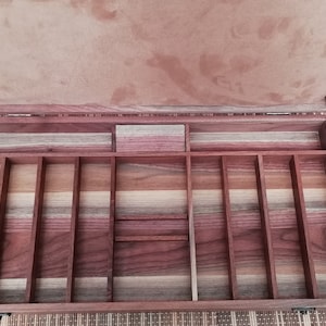 Quality wooden box for 500 pieces of poker chips
