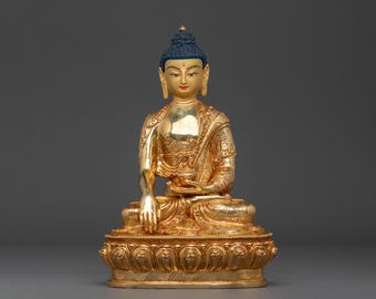 Shakyamuni Buddha Figurine - Founder of Buddhism | Sacred Figurine for Altar Home Decor