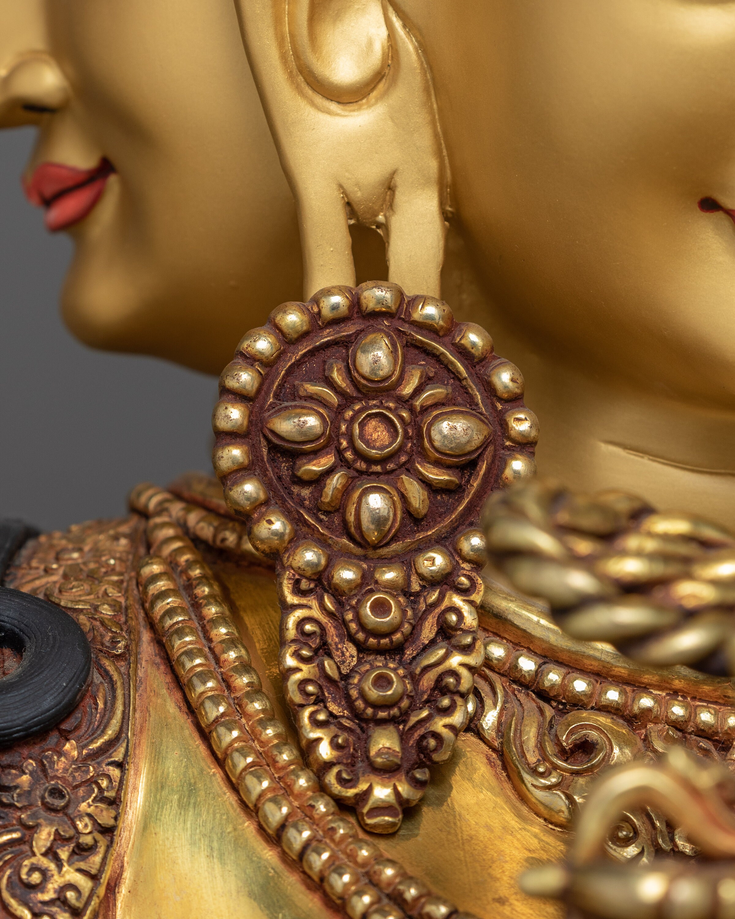 Large Namgyalma Statue | Original Buddhist Hand-carved Deity