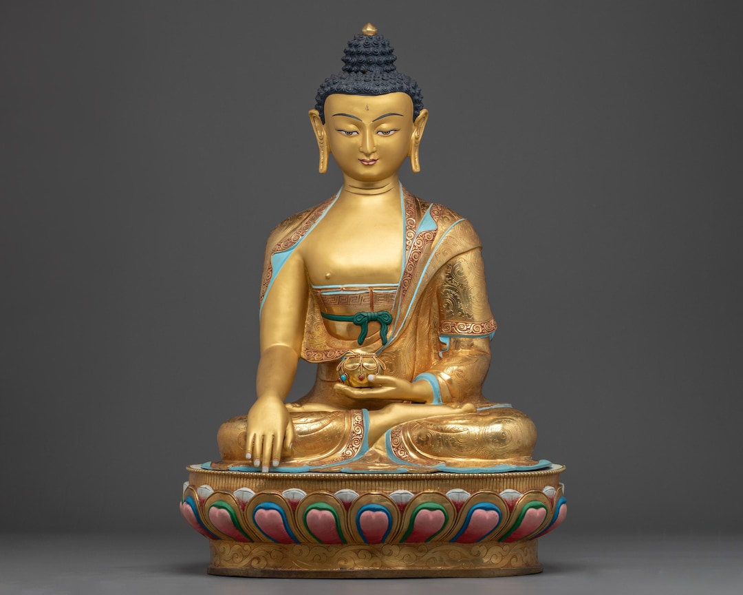 Shakyamuni Buddha, Dharma Transmission | Nepalese Artwork