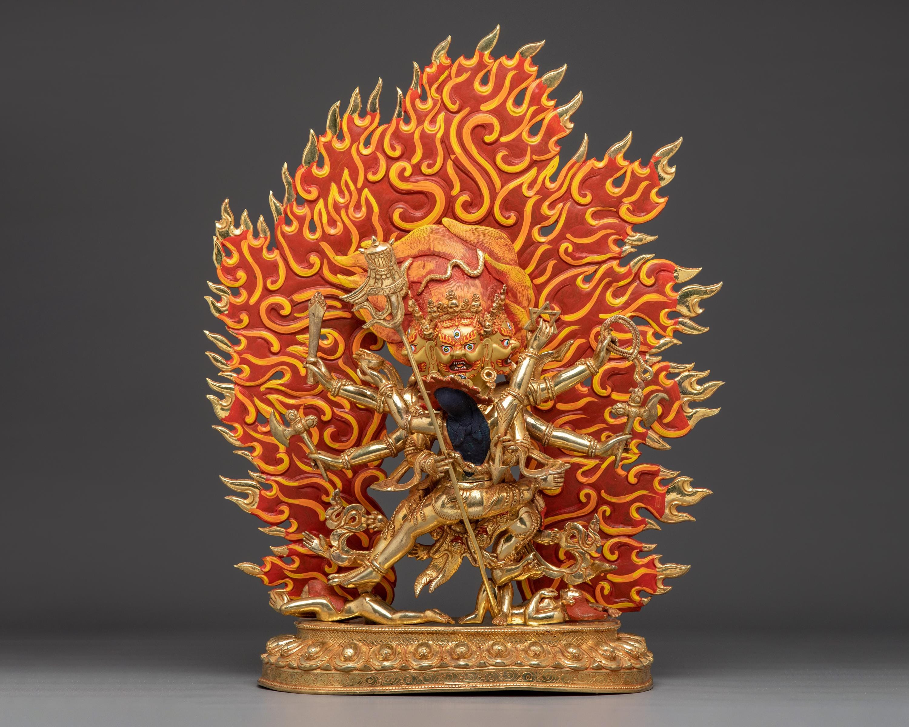 怒りのトロウォ・チョグ・カギン像 | 金剛乗守護神 | ご自宅の装飾や