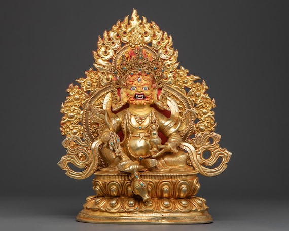 Shanglon Dorje Dudul Statue Tibetan Buddhist Protector Deity