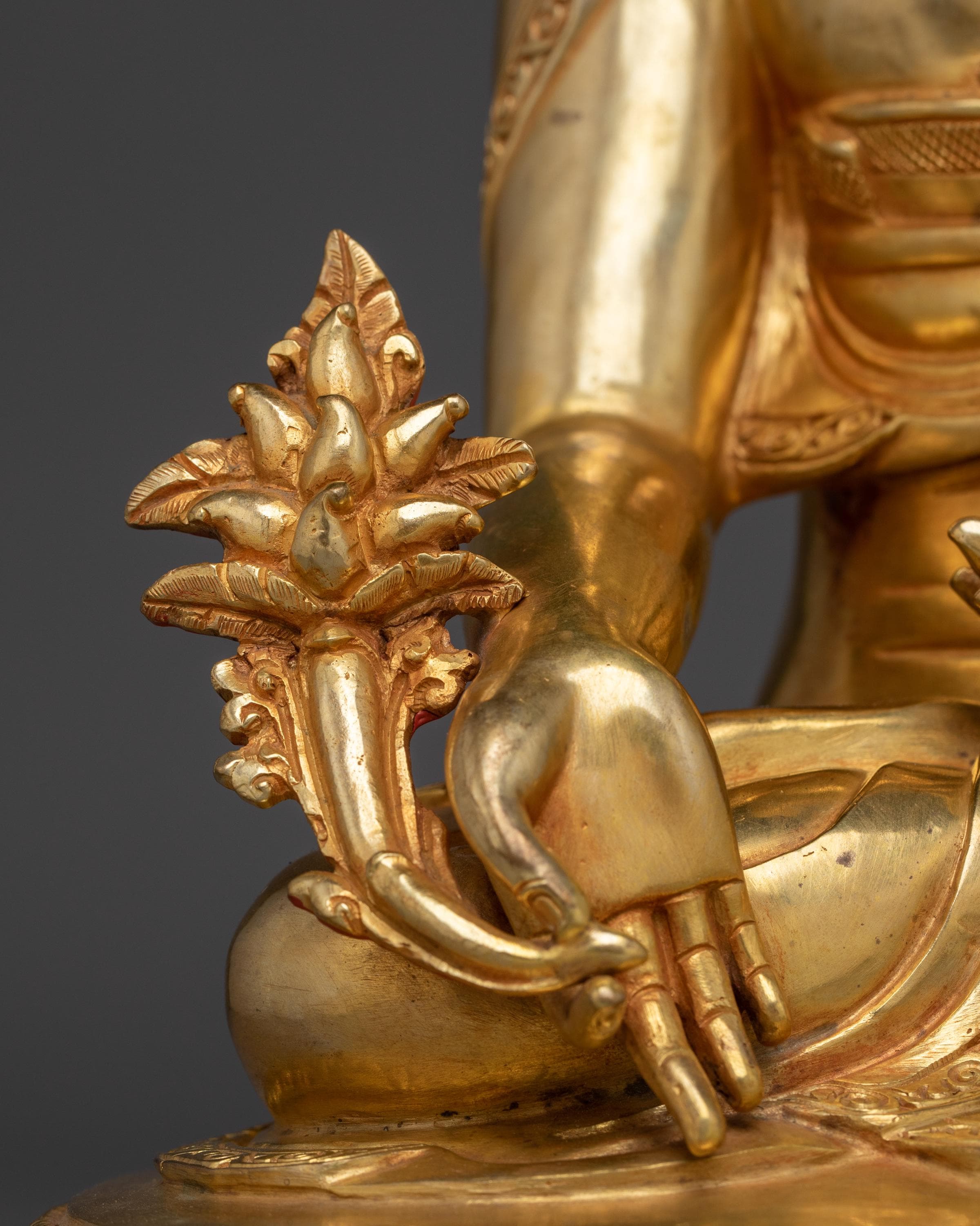 Handcrafted Artwork of Medicine Buddha | Himalayan Buddhism Deity ...