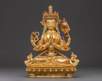 ヴィンテージの中国仏教僧侶の木製フィギュア、ツゲの木彫りの達磨禅