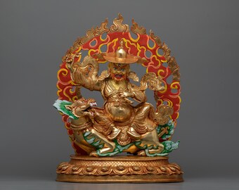 Unveil Fierce Protection With Our Dorje Legpa Statue – A Brilliant