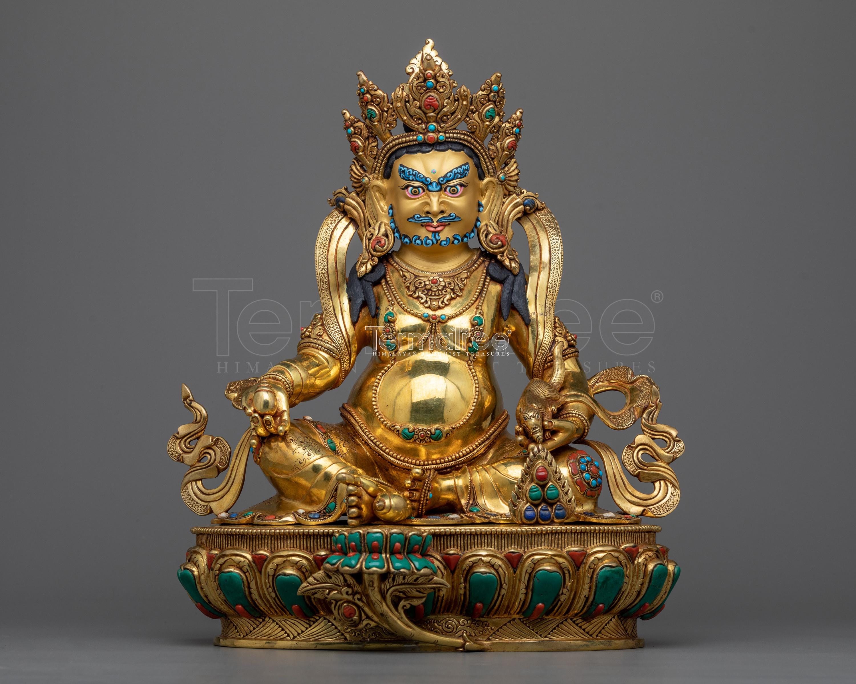 Buy Discover the Luxurious Symphony of the Yellow Dzambhala Buddha