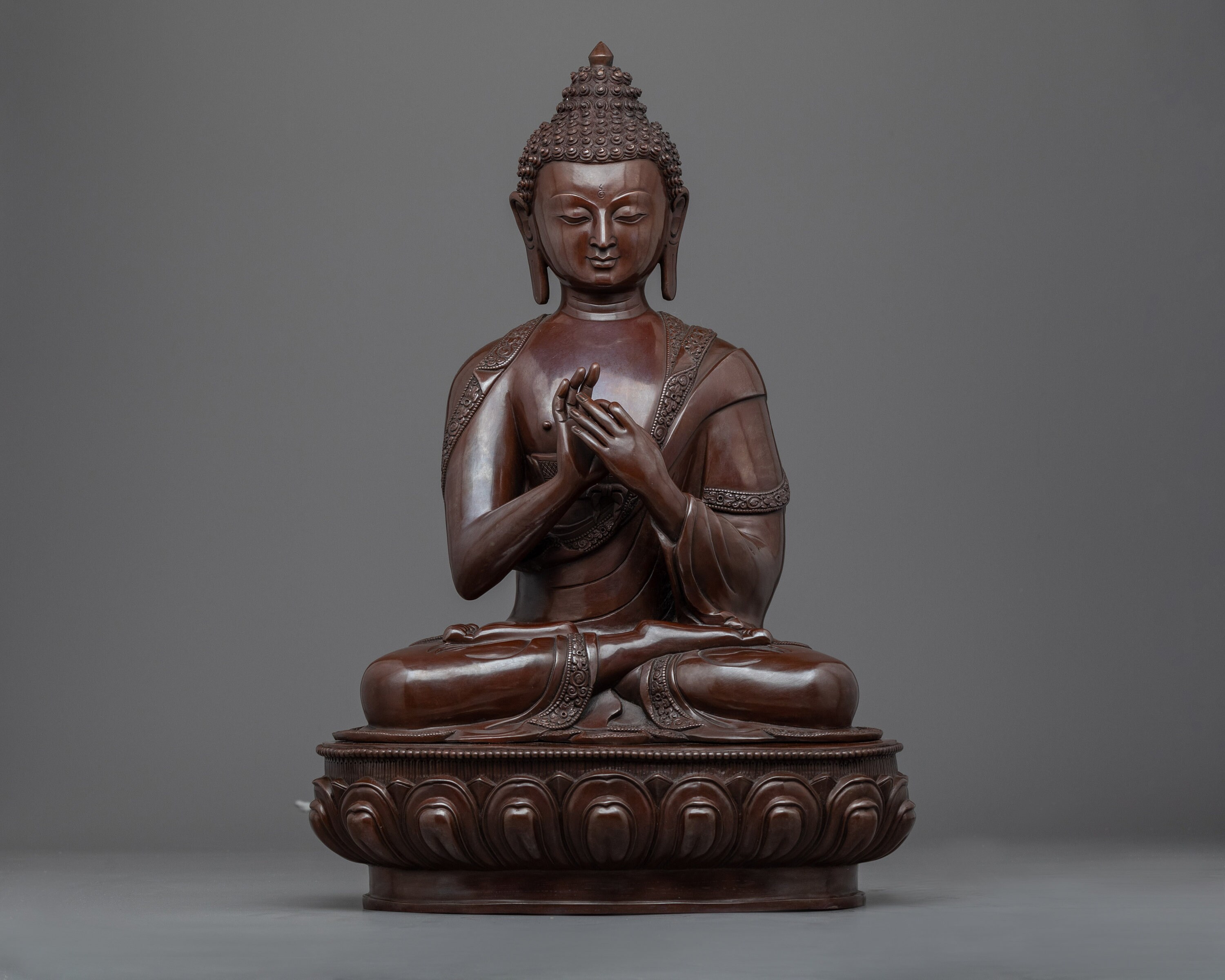 毘盧遮那仏像 | 本物の手彫りの仏像 | 伝統的な酸化仕上げの 毘盧遮那仏像 | 本物の手彫りの仏像 | 伝統的な酸化仕上げの
