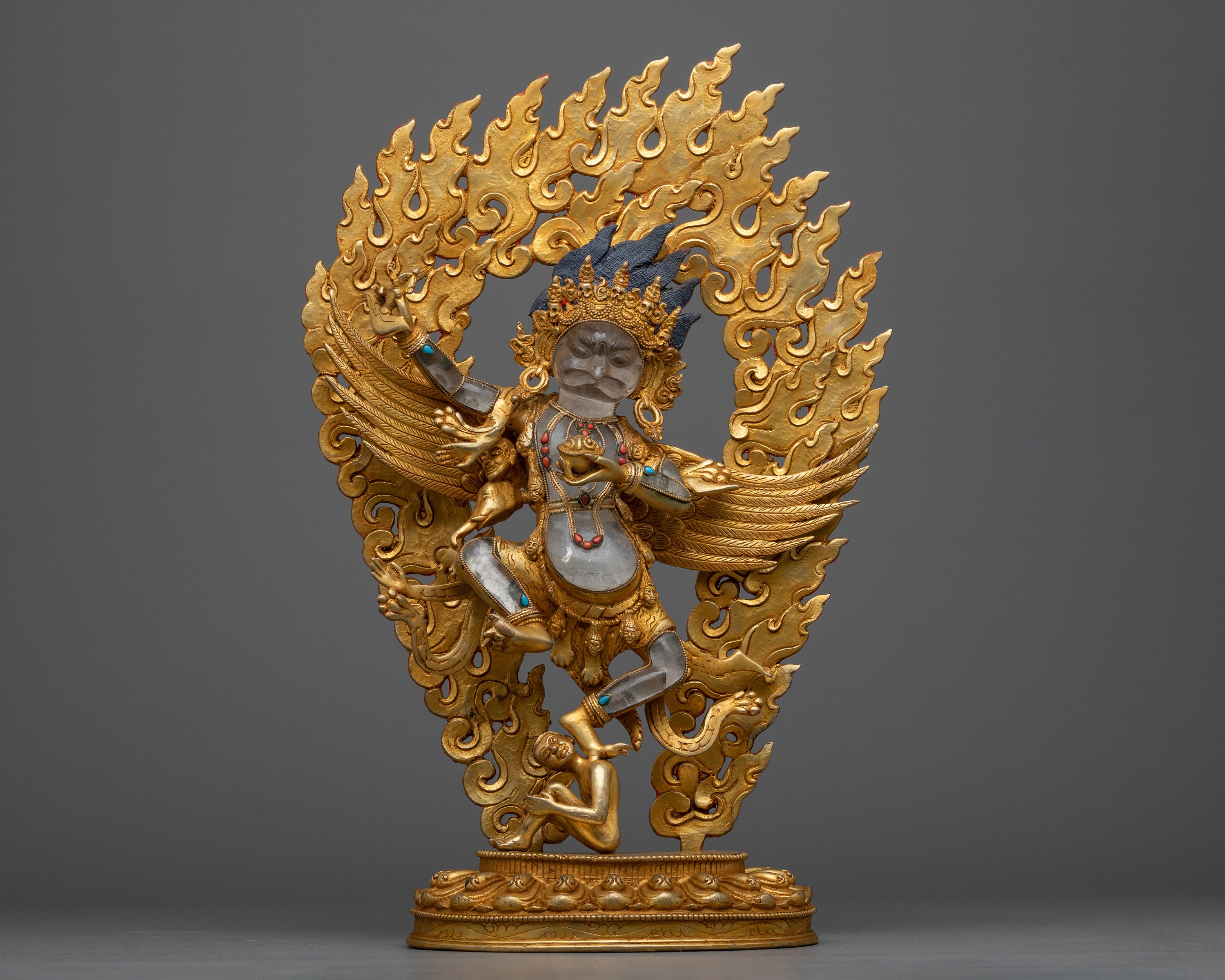 GARUDA TRIKAYA ガルーダ　トリカヤ Garuda Crystal Statue – A Brilliant Confluence of Crystal, Copper