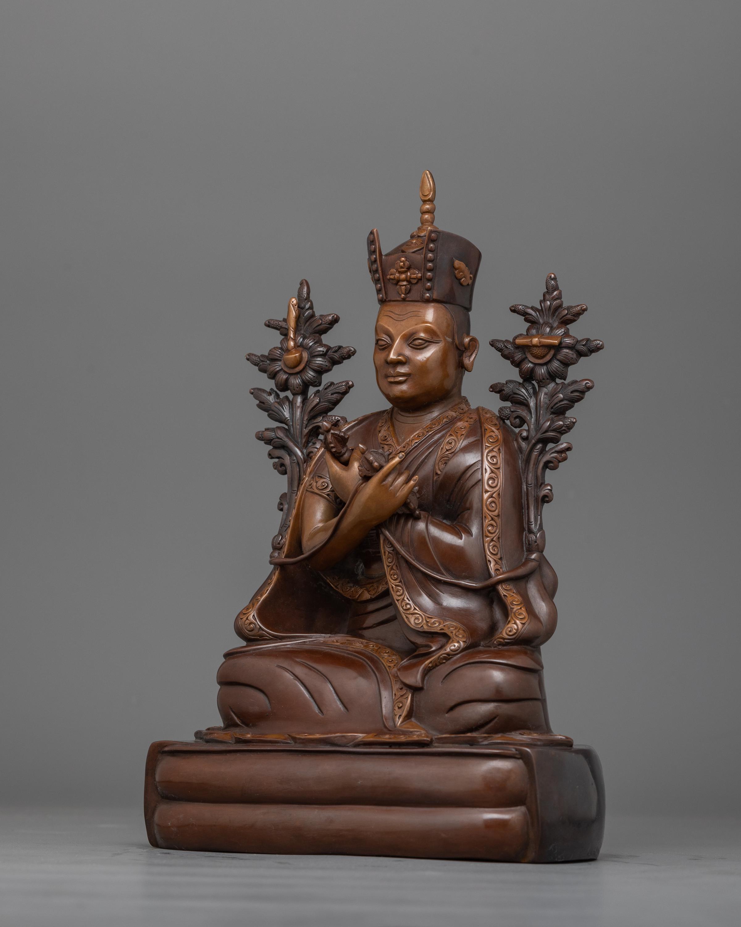 チベット仏教の師カルマパ像 | カルマ・カギュ派の守護者 | 悟りの灯台