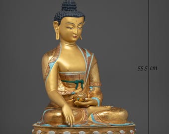 Shakyamuni Buddha, Dharma Transmission | Nepalese Artwork