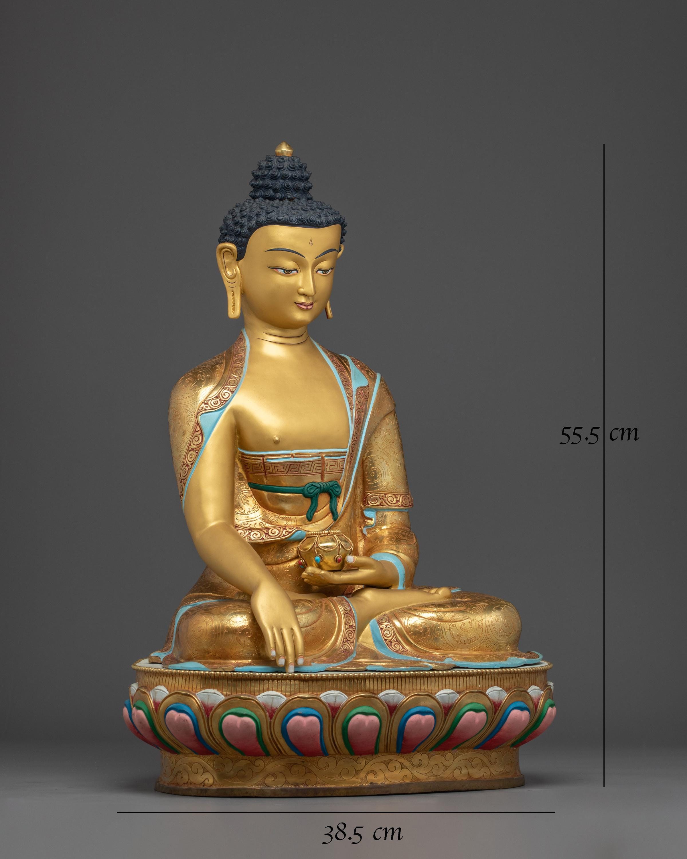 Shakyamuni Buddha, Dharma Transmission | Nepalese Artwork