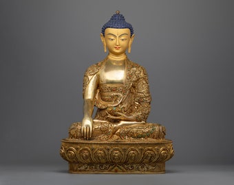 Handcrafted Shakyamuni Buddha Statue – Exquisite Life Story Carvings of the Buddha’s Journey