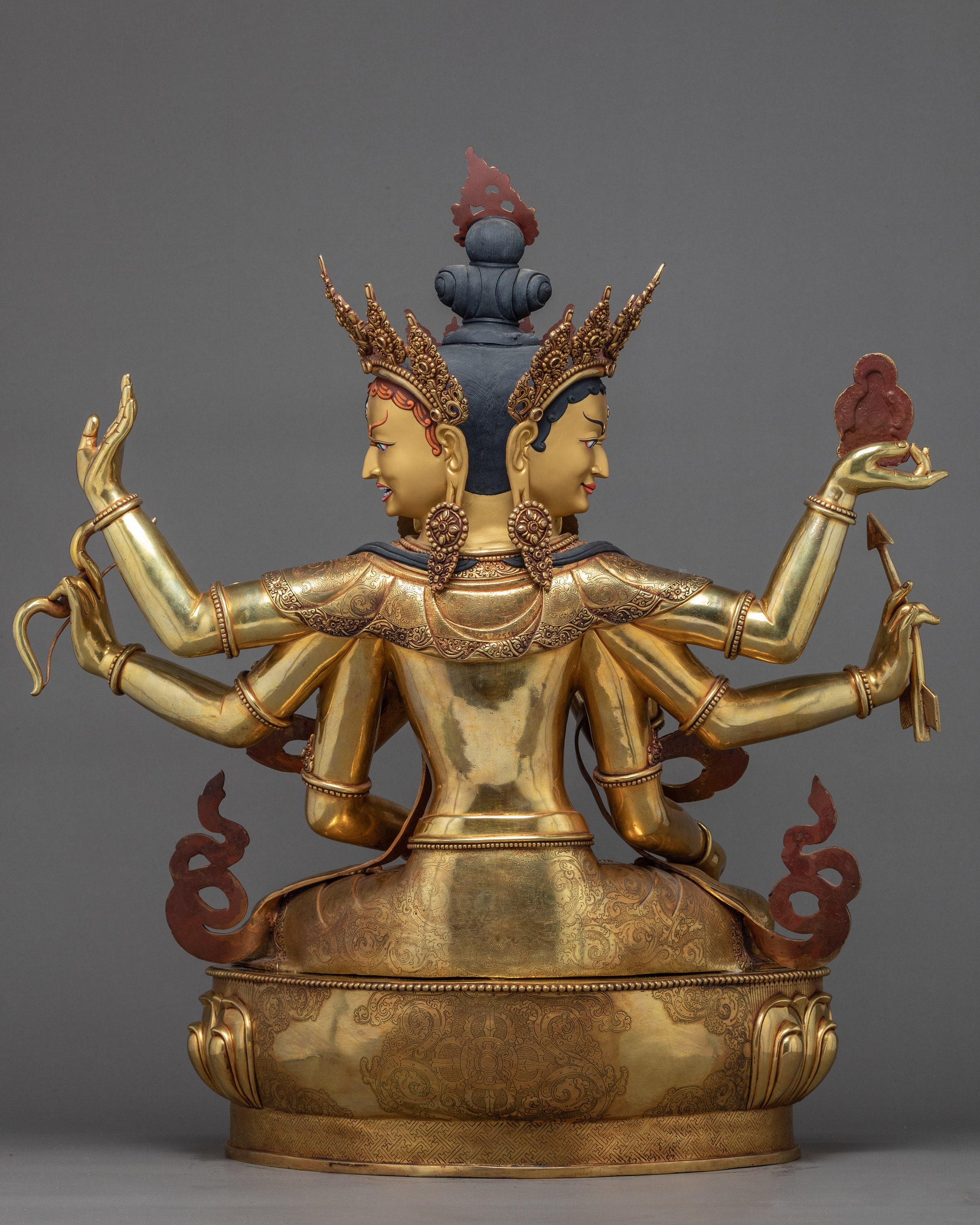 Large Namgyalma Statue | Original Buddhist Hand-carved Deity Large Namgyalma Statue | Original Buddhist Hand-carved Deity