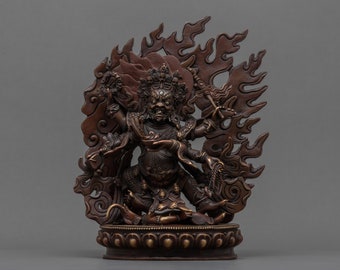 銅製のマハカーラ像 - Etsy 日本