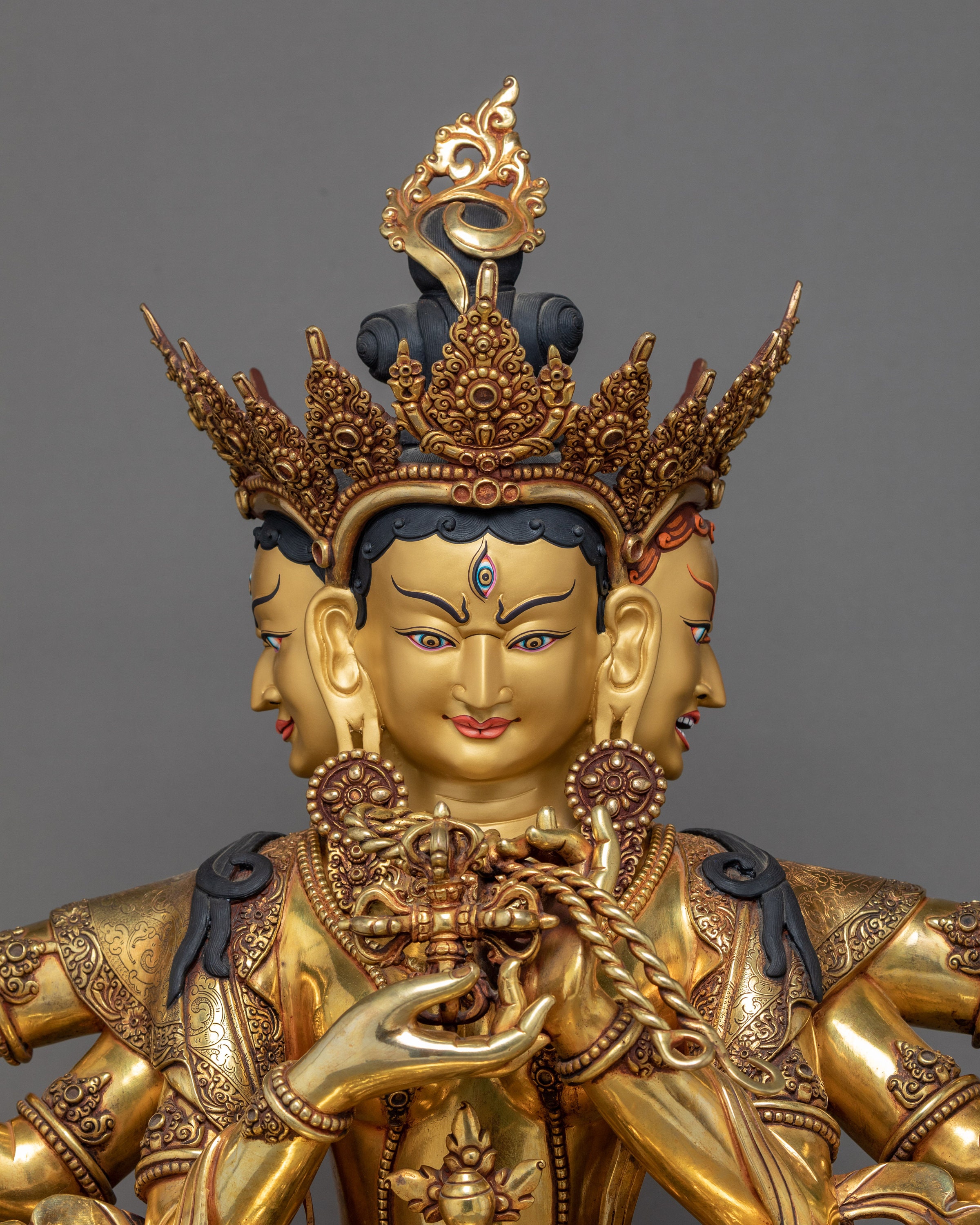 Large Namgyalma Statue | Original Buddhist Hand-carved Deity Large Namgyalma Statue | Original Buddhist Hand-carved Deity