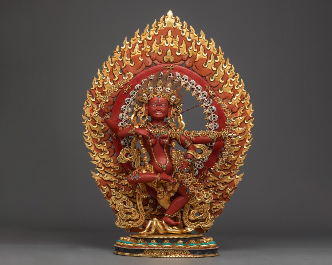 Kurukulla, Wrathful Compassion Deity | Buddhist Artwork From Nepal ...