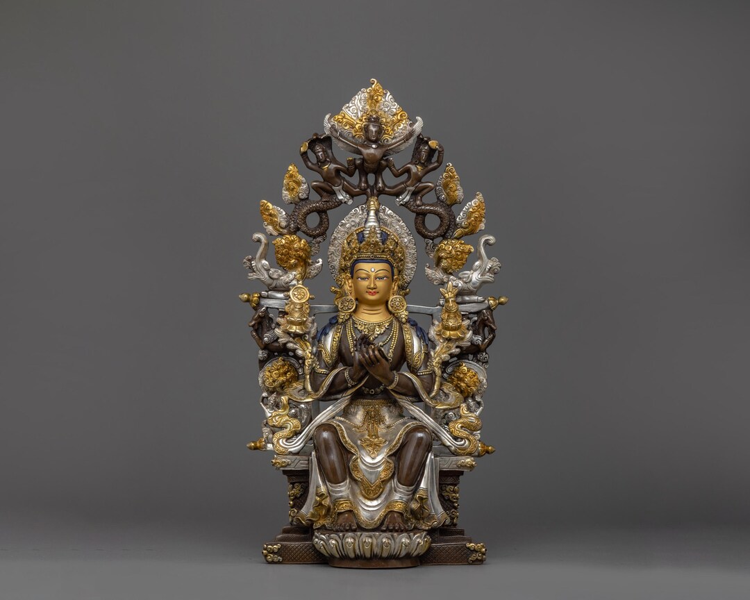 The Future Buddha Maitreya Figurine | Compassionate Buddha for