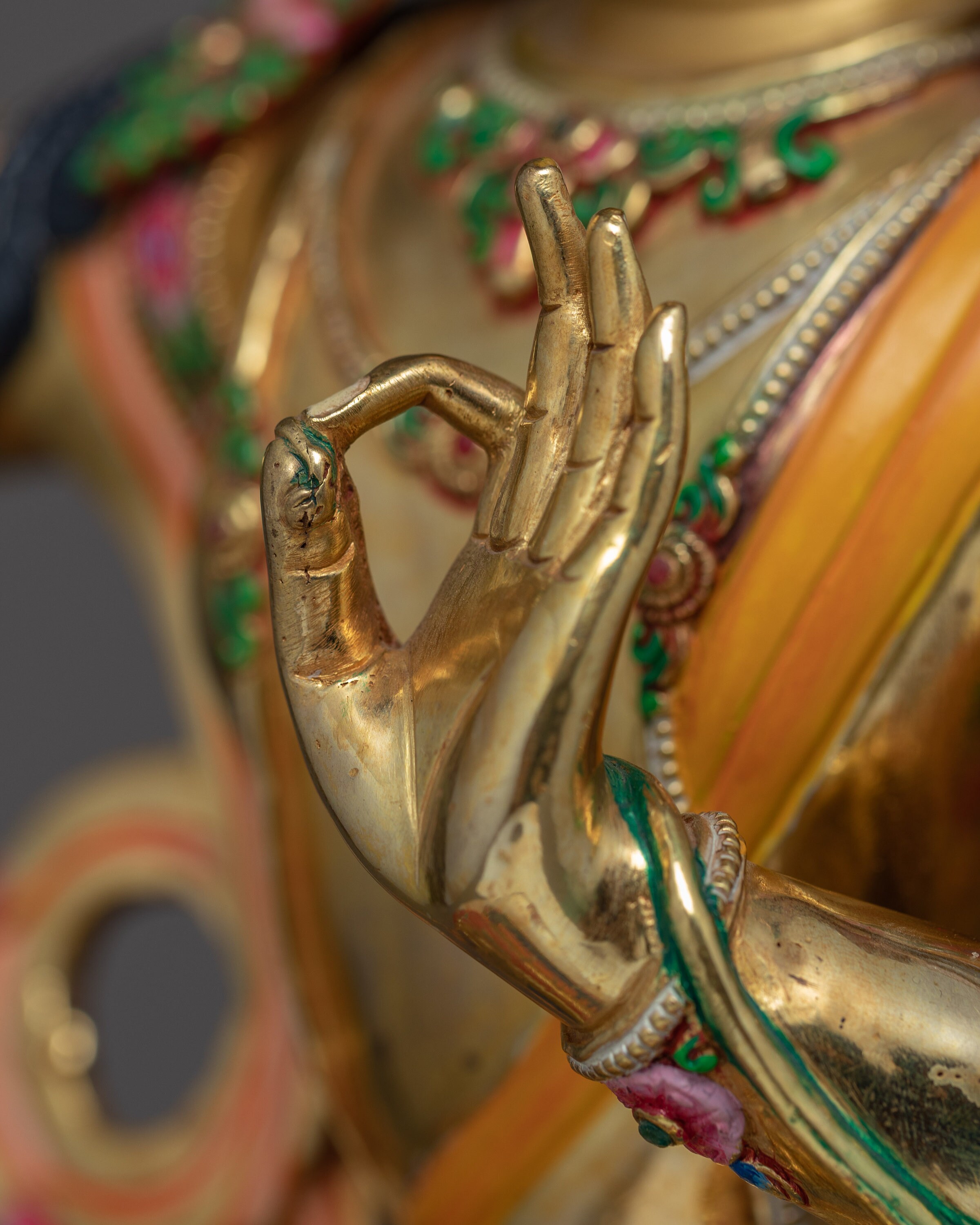Manjushri Statue | Original Hand-carved Bodhisattva Wisdom