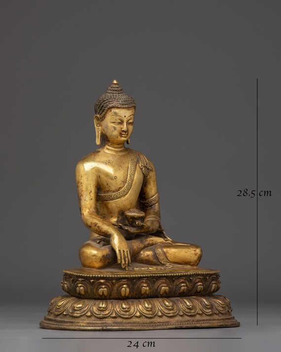Statue of Sacred Buddhist Trio | Healing and Enlightenment Trio