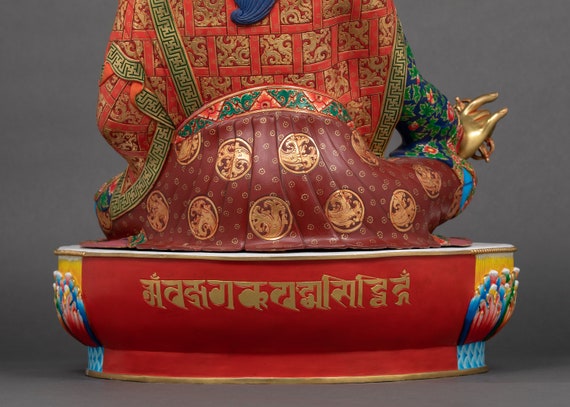 Large Guru Rinpoche Statue | Guru Padmasambhava Buddhist Sculpture