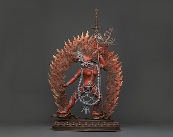 Vajrayogini statue - Tibetan Dakini Goddess | Spiritual Figurine for Altar Home Decor