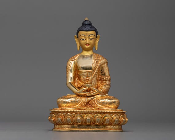 Enlightenment Shakyamuni Buddha Statue | Serene Statue for