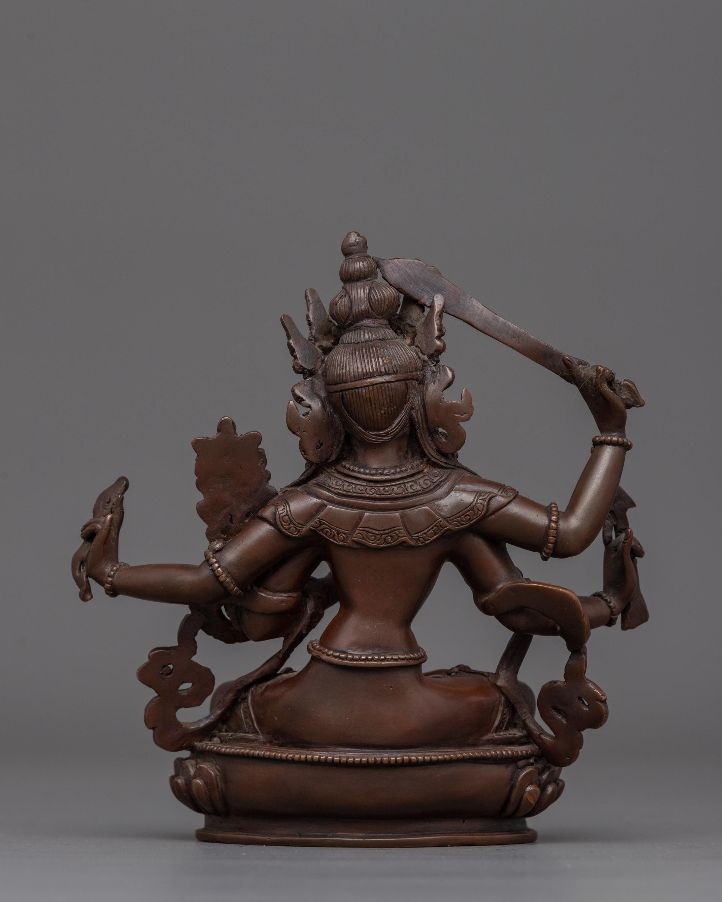 密宗密教 貴重 時代唐物 稀少 極上珍品 友人館蔵 銅製□大日如来像