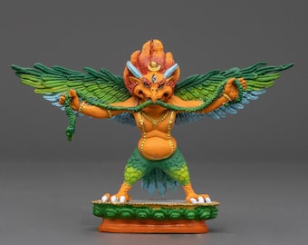 ガルーダ像 | ヒンドゥー教の神聖な鳥神 | 家庭寺院や装飾用のガルーダ