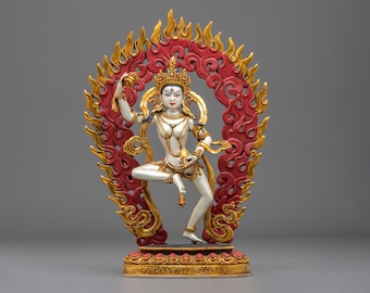 Machig Labdron Vajrayana Statue | Tibetan Chod Practice Master | Buddhist Lineage Teacher Sculpture