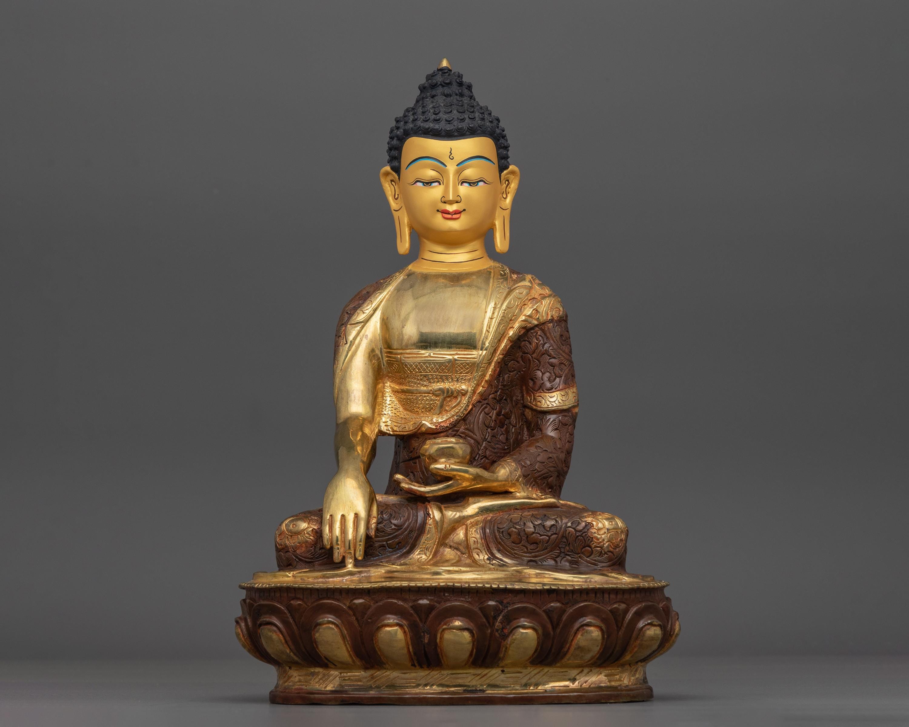 仏様 Shakya Muni Buddha Shakyamuni Buddha Statue | Historical Buddha Hand Carved for