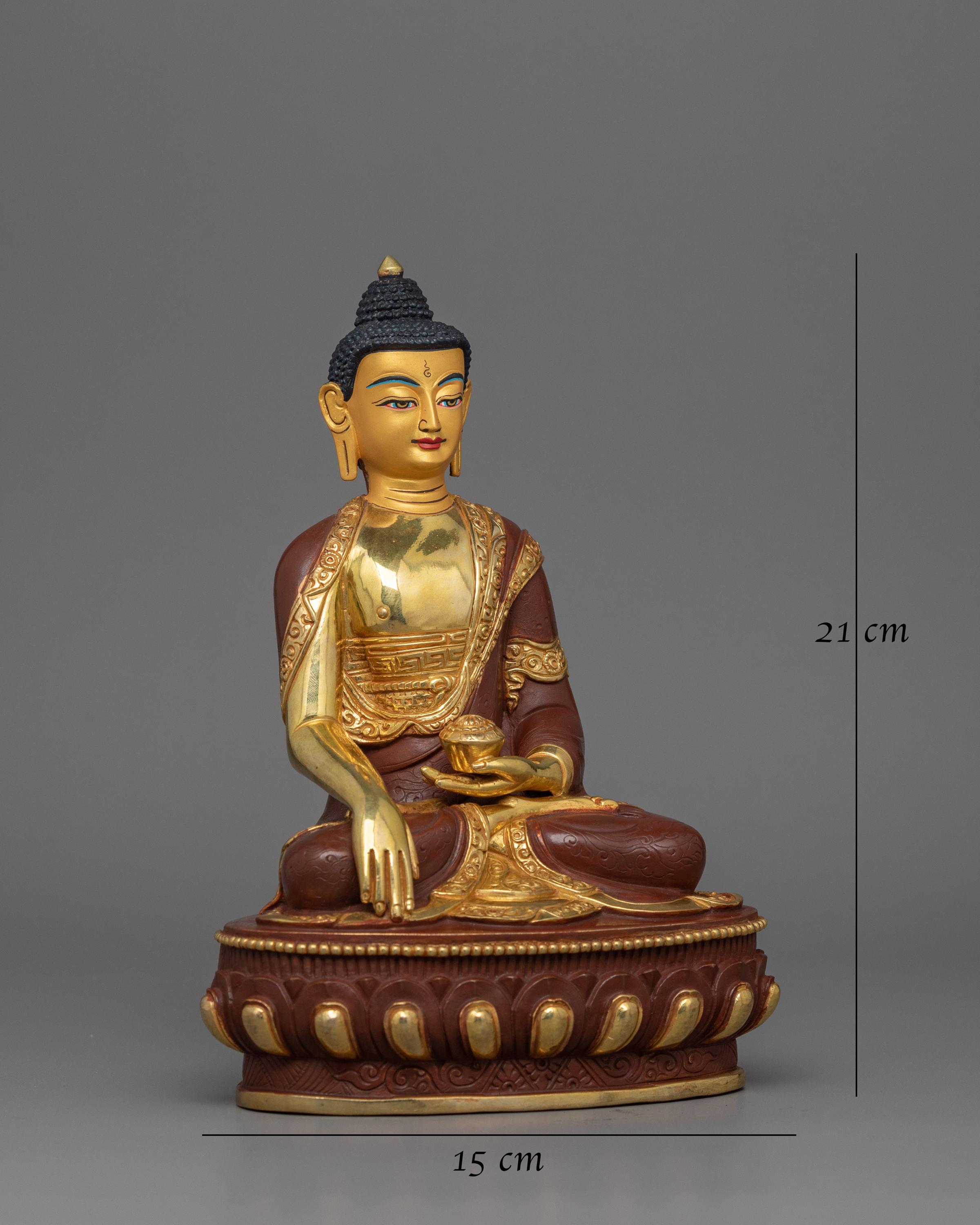 Shakyamuni Buddha Handmade Buddhist Sculpture | Founder of