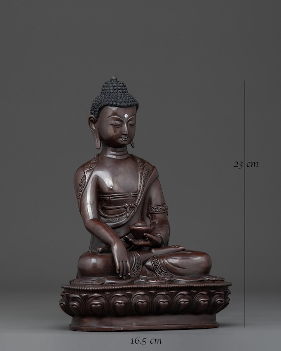 チベット仏教 仏教シャカ画像 チベット仏教 釈迦如来 銅製 仏像 中国