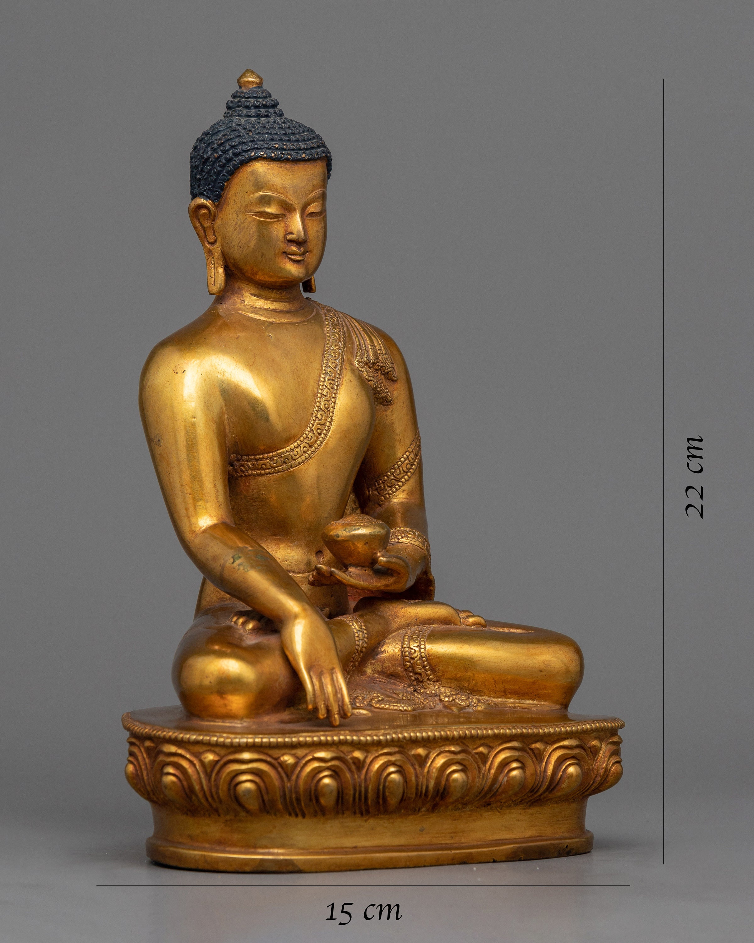 Buda Rupa Shakyamuni Buddha Rupa | Traditional Himalayan Nepali Artwork | Copper ...